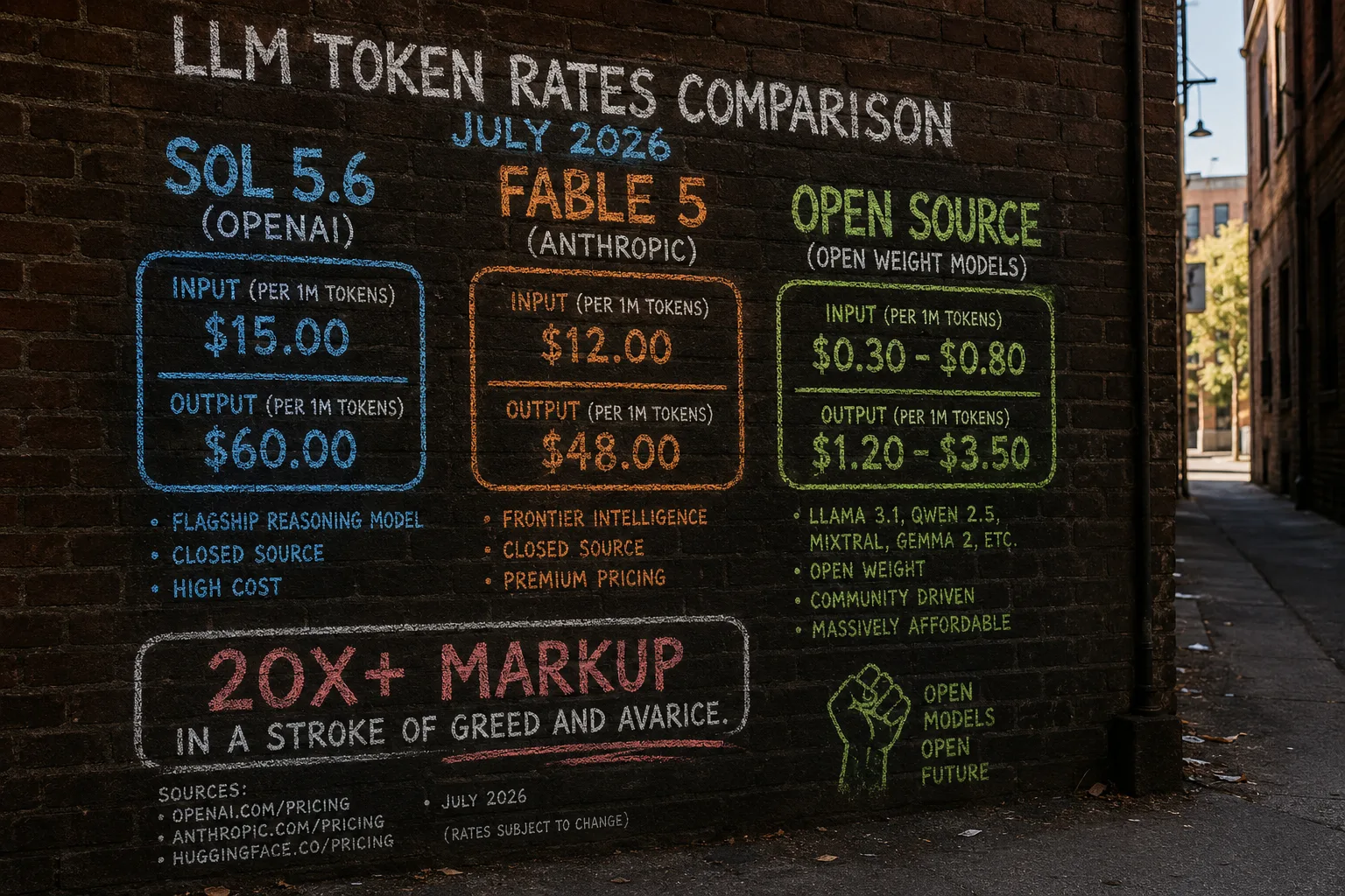 Island Mountain - on-premises AI cost comparison