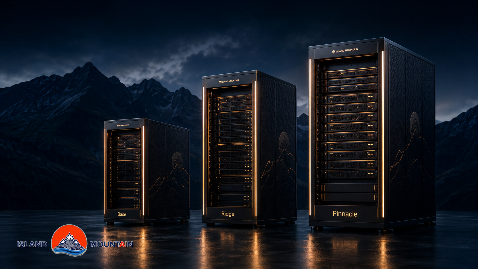 Island Mountain Summit Series AI inference server hardware